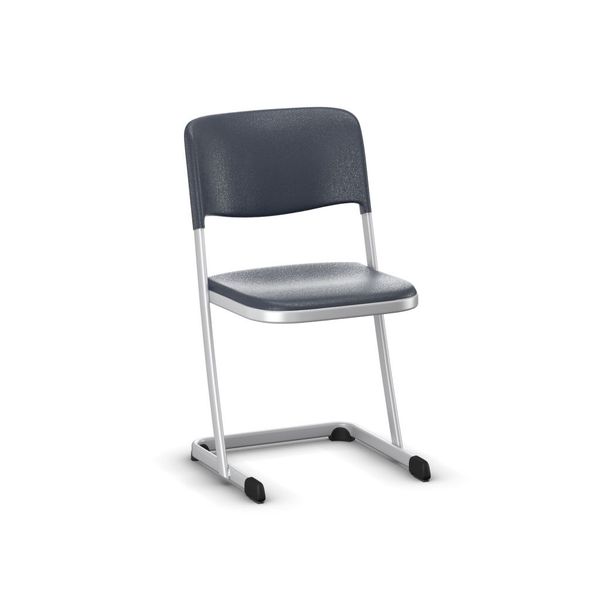 LuPoGlide - Stapelbarer Kufenstuhl (Comfort-Schale)