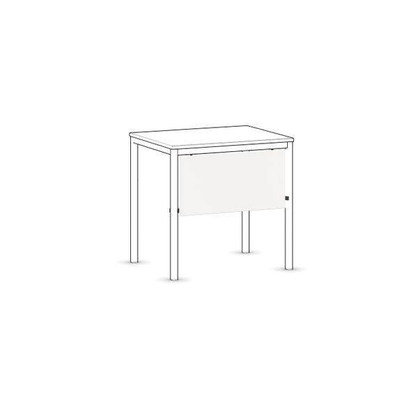 EcoTable - Untertisch-Blende für Tischbreite 75 cm