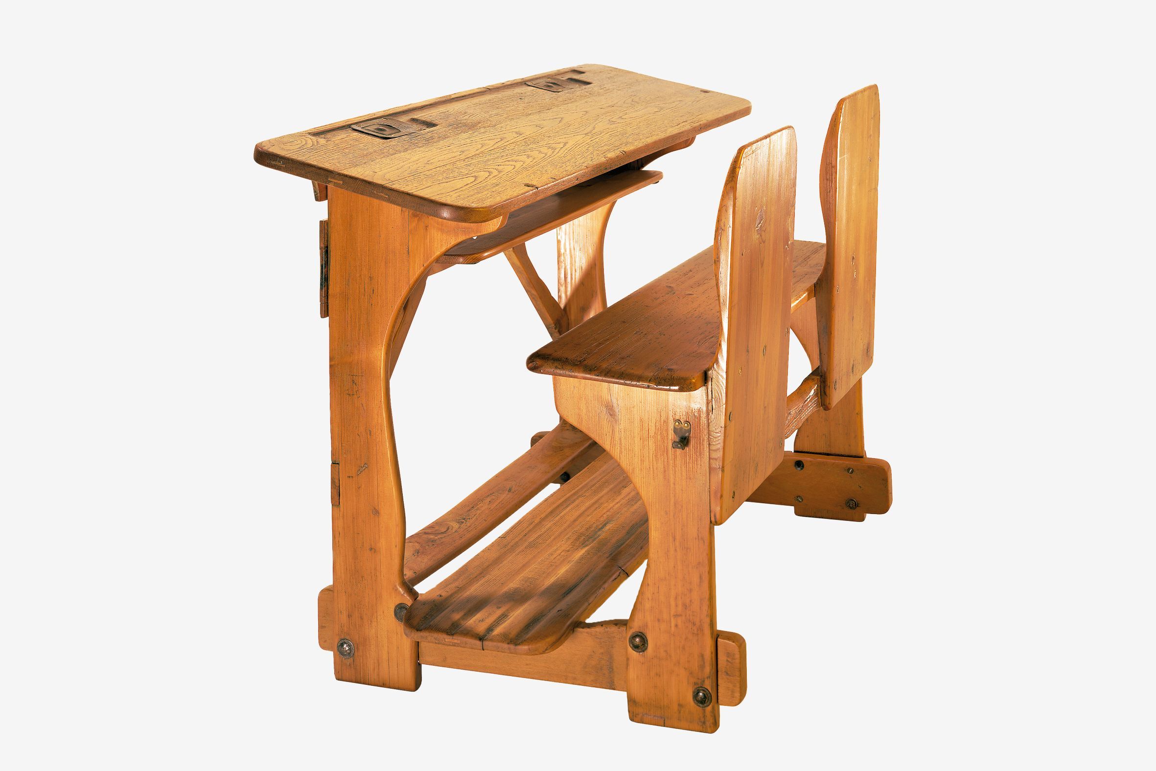 The Rettig bench, the classic school bench from around 1900