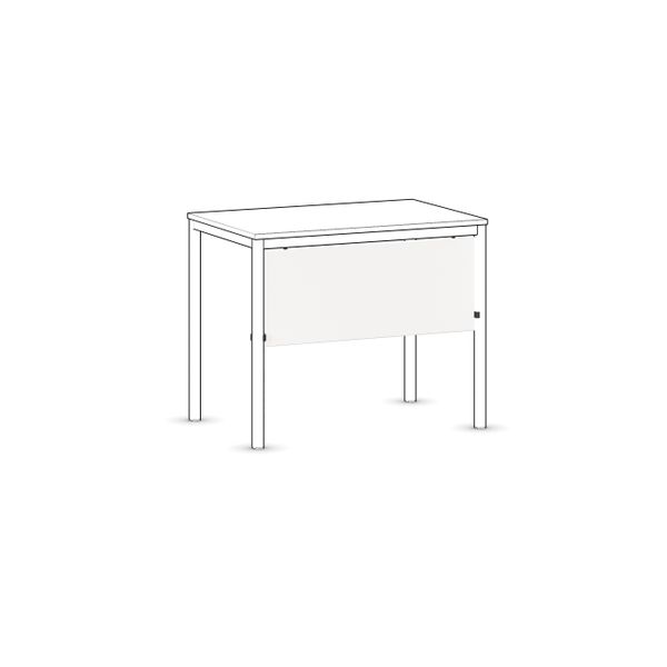 EcoTable - Untertisch-Blende für Tischbreite 90 cm