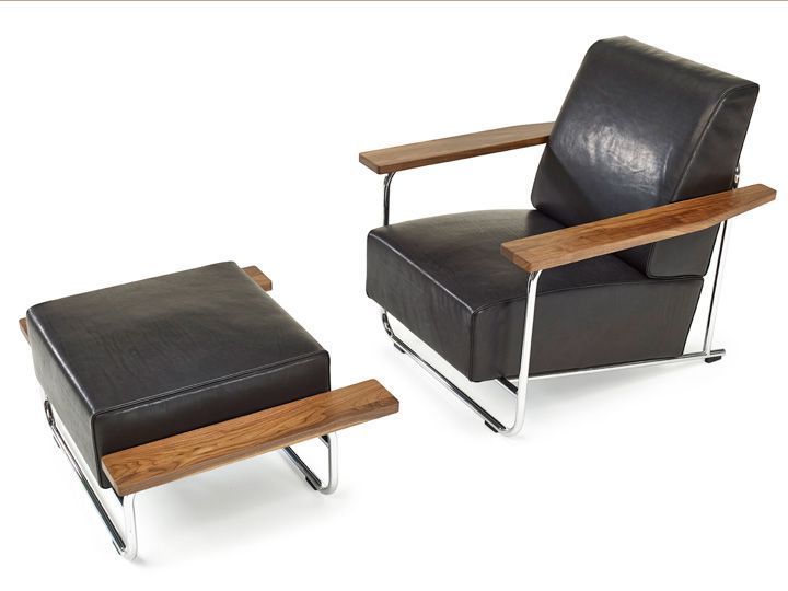 Der Lovell Easy Chair, entworfen von Neutra 1929, nun erstmals in der Neutra Furniture Collection by VS realisiert