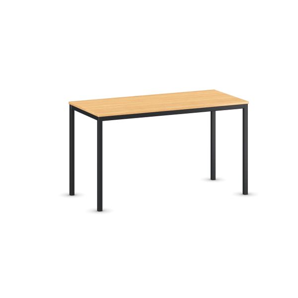 EcoTable 130x60cm, Quadratbein