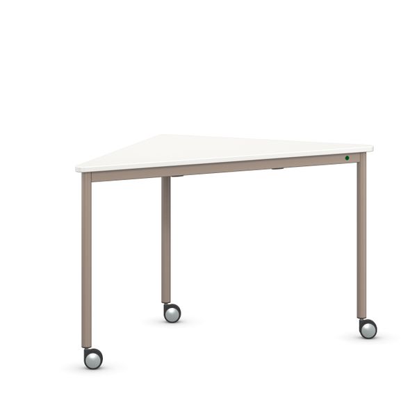 TriTable-III - Table triangulaire une place en tubes ronds