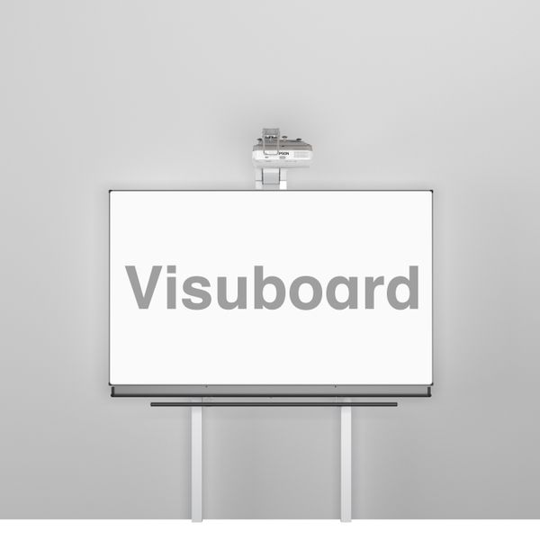 VisuBoard - Tableau interactif avec système de verin à gaz