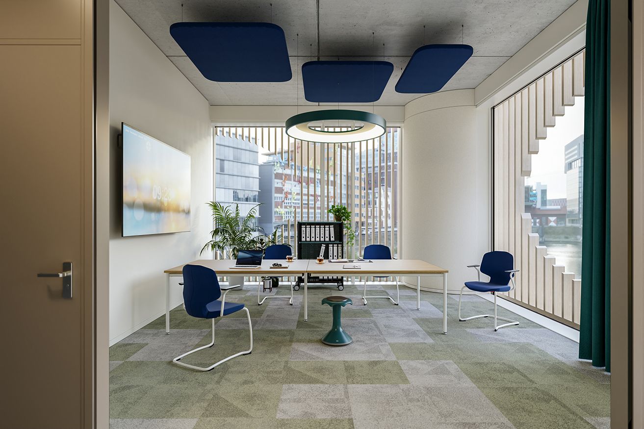 Modernes Büro mit dem JUMPER und weiteren Möbeln von VS.