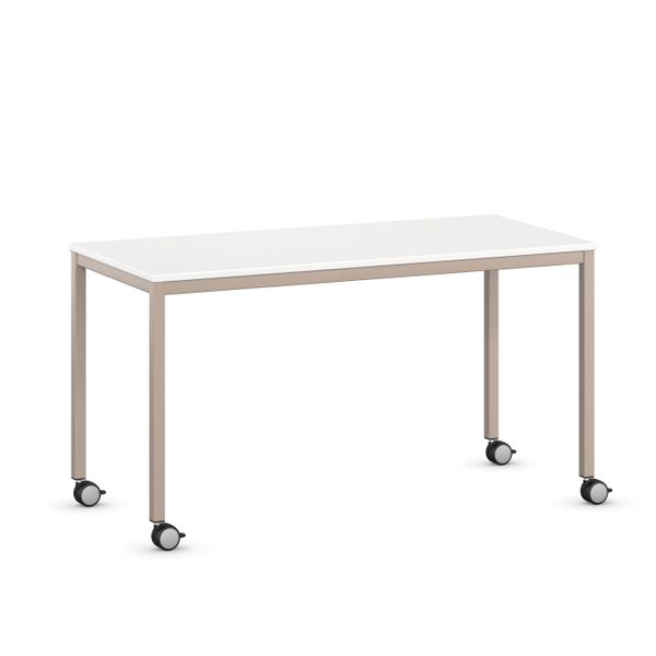 EcoTable 130x60cm, Quadratbein