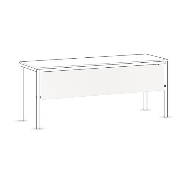 EcoTable - Untertisch-Blende für Tischbreite 180 cm