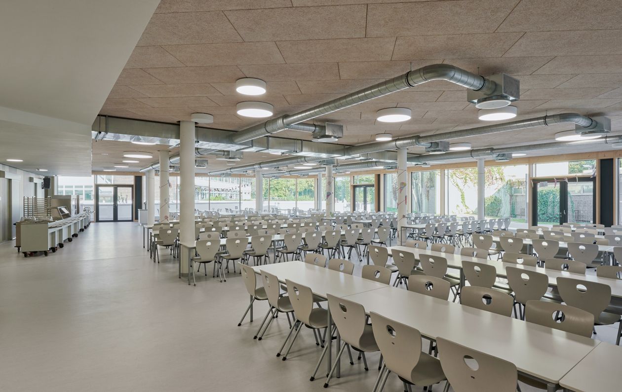 Cafeteria de GMS Filderstadt, VS Mobilier