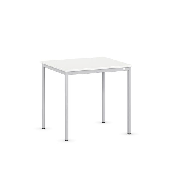 EcoTable 75x65cm, Rundbein