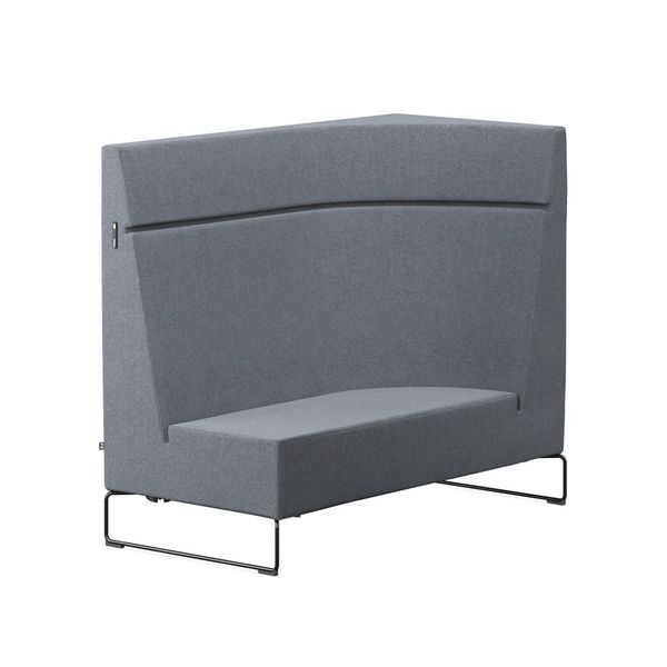 Serie Lounge, HiBack 90°-Ecke 160cm li.