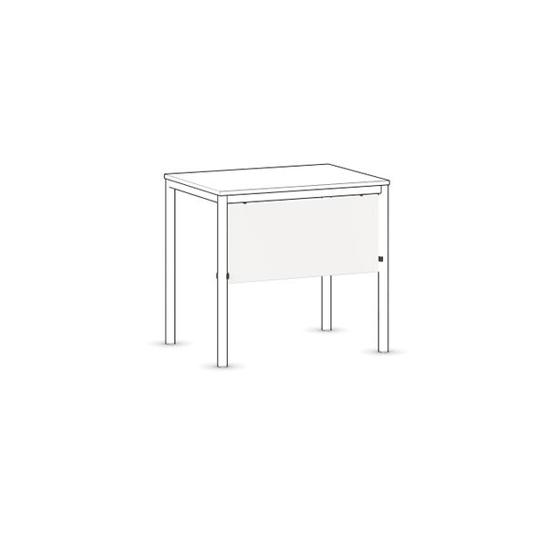 EcoTable - Untertisch-Blende für Tischbreite 80 cm