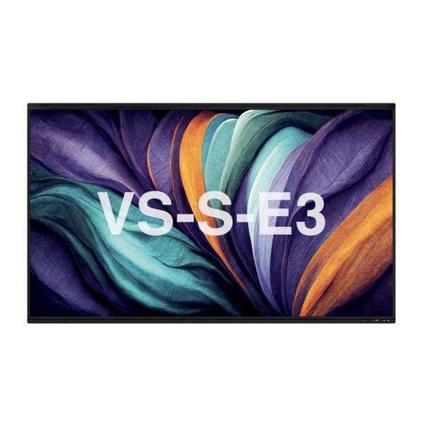 VS-S-E3 - Grand écran interactif avec 40 points tactiles infrarouges