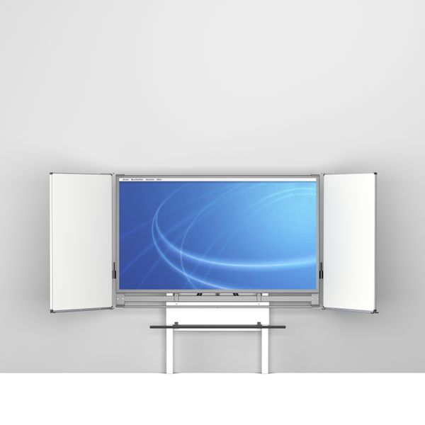 MediaPilon-GF 1.4 - Système de vérin à gaz pour Displays avec 4 surfaces
