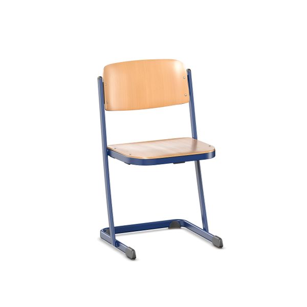 BasicGlide - Stapelbarer Kufenstuhl mit Comfort-Schale